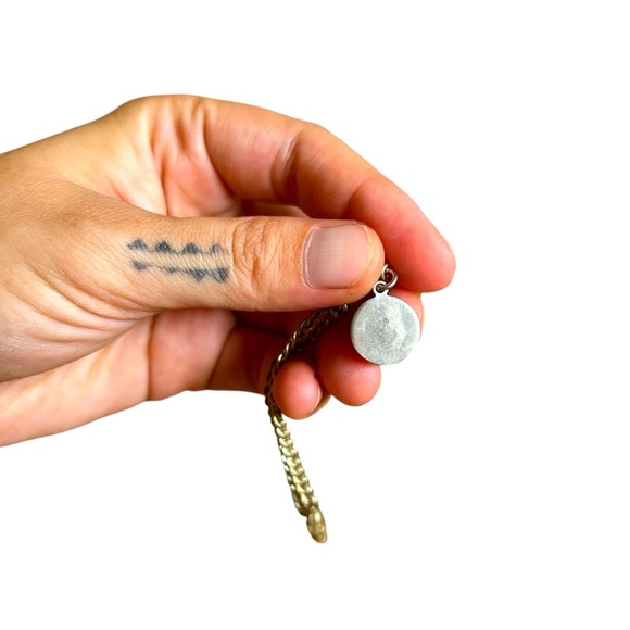 Pink St Christopher Charm with chain - Picture 4 of 8